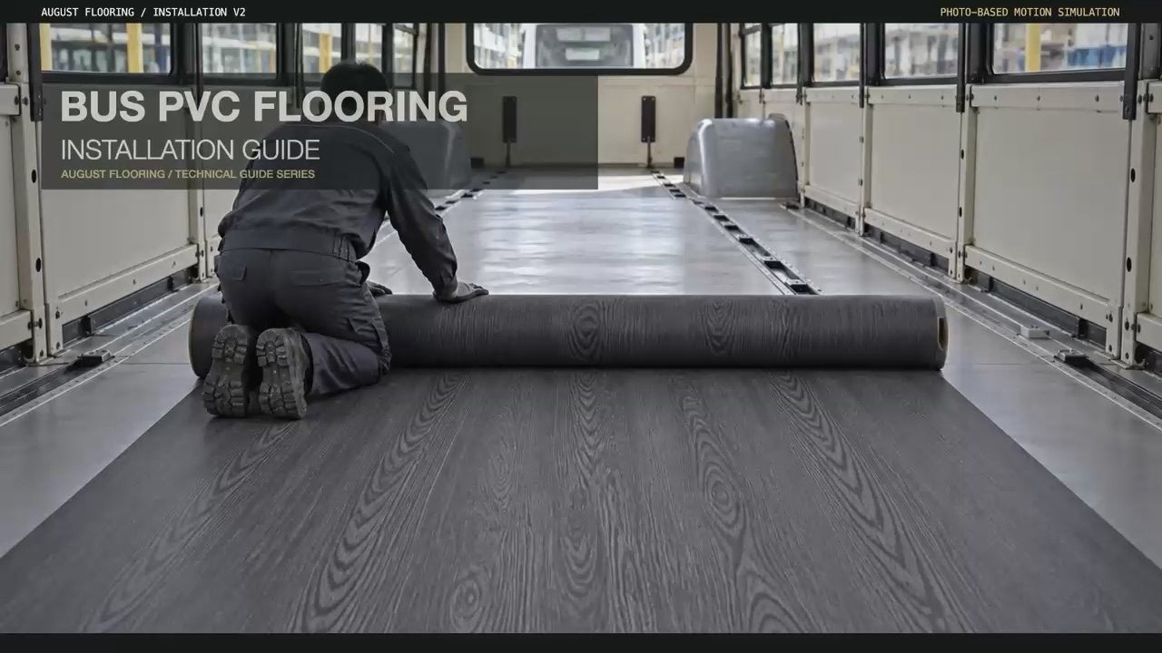 Bus PVC Flooring Installation Guide