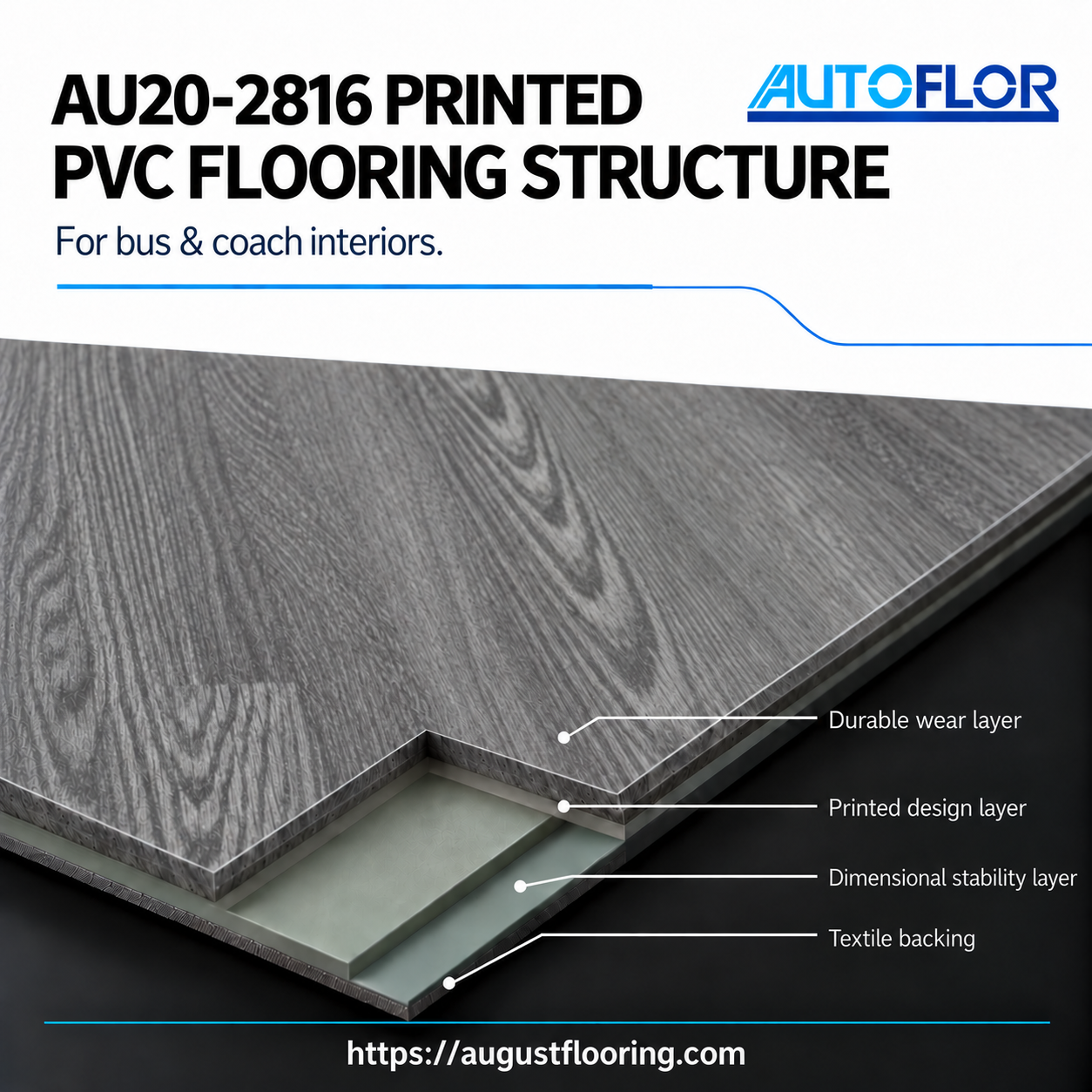 AU20-2816 PVC flooring illustrative structure