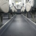 AU20-5554 printed PVC flooring texture for bus and coach interiors