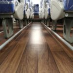 AU20-218-3 wood-design PVC flooring texture for bus and coach interiors
