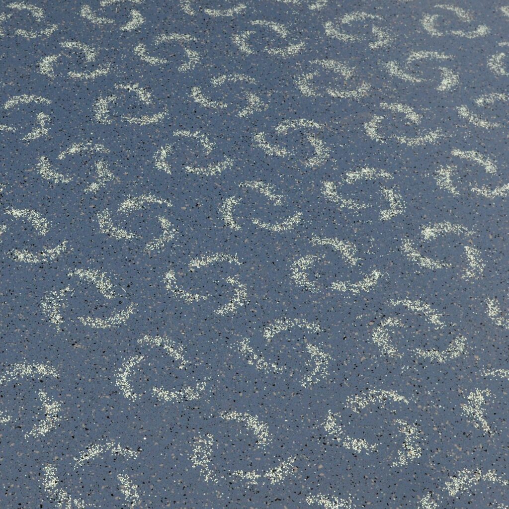 AU20-MOON-01 anti-slip PVC flooring texture for bus and coach interiors