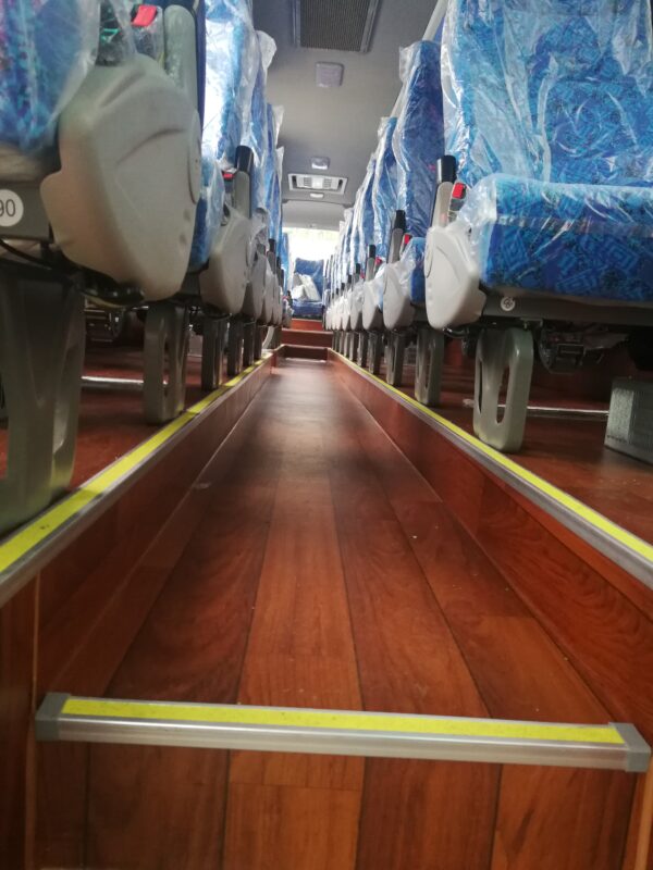 viny bus flooring