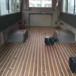 AU20-1002 printed PVC flooring texture for bus and coach interiors
