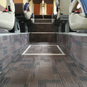 viny bus flooring