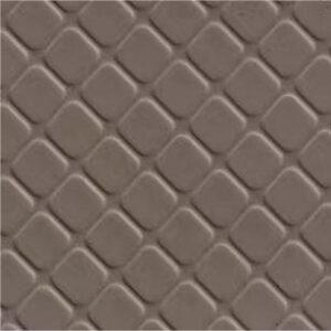 Embossed Brown PVC transport flooring color