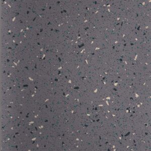 AU20-YELLOW-TW anti-slip PVC flooring texture for bus and coach interiors, a yellow textured base with fine dark chips