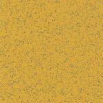AU20-YELLOW-TW anti-slip PVC flooring texture for bus and coach interiors, a yellow textured base with fine dark chips