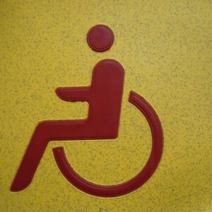 Wheelchair Symbol PVC Flooring Accessories